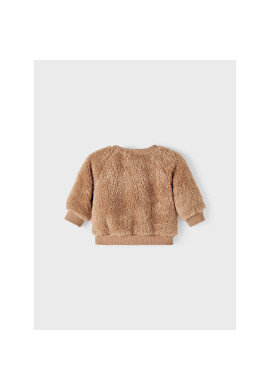 NAME IT Суитшърт 13210143 Кафяв Regular Fit - Pepit.bg