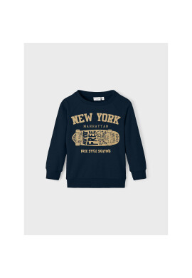 NAME IT Суитшърт 13218863 Тъмносин Regular Fit - Pepit.bg