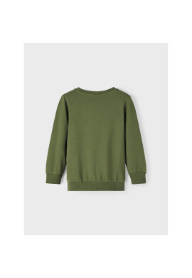 NAME IT Суитшърт 13219775 Зелен Standard Fit - Pepit.bg