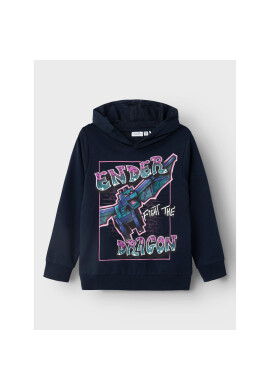 NAME IT Суитшърт 13219920 Тъмносин Regular Fit - Pepit.bg