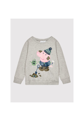 NAME IT Суитшърт PEPPA PIG 13198881 Сив Regular Fit - Pepit.bg