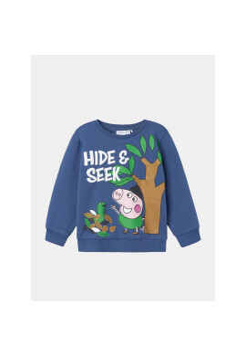 NAME IT Суитшърт PEPPA PIG Never 13231080 Син Regular Fit - Pepit.bg