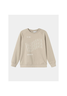 NAME IT Суитшърт Vion 13224964 Бежов Regular Fit - Pepit.bg