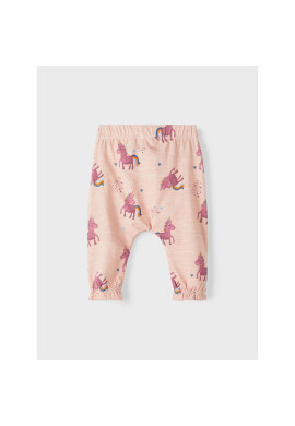 NAME IT Текстилни панталони 13212665 Розов Regular Fit - Pepit.bg