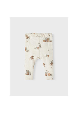 NAME IT Текстилни панталони 13215767 Бежов Regular Fit - Pepit.bg