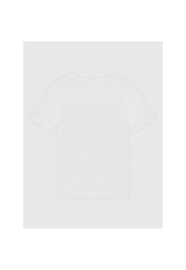 NAME IT Тишърт 13198344 Бял Regular Fit - Pepit.bg