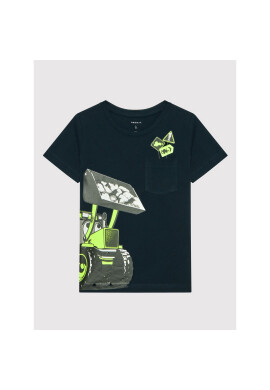 NAME IT Тишърт 13199827 Тъмносин Regular Fit - Pepit.bg