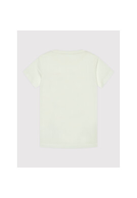 NAME IT Тишърт 13200964 Бял Regular Fit - Pepit.bg