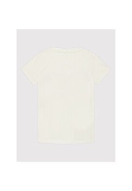 NAME IT Тишърт 13201421 Бял Regular Fit - Pepit.bg