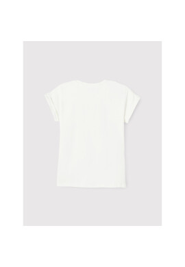 NAME IT Тишърт 13202819 Бял Regular Fit - Pepit.bg