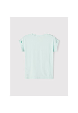 NAME IT Тишърт 13202819 Зелен Regular Fit - Pepit.bg
