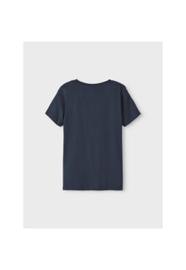 NAME IT Тишърт 13213230 Тъмносин Regular Fit - Pepit.bg