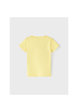 NAME IT Тишърт 13217650 Жълт Regular Fit - Pepit.bg