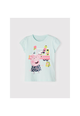NAME IT Тишърт PEPPA PIG 13201304 Зелен Regular Fit - Pepit.bg