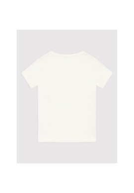 NAME IT Тишърт Tenje 13198930 Бял Regular Fit - Pepit.bg