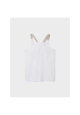 NAME IT топ 13214959 Бял Slim Fit - Pepit.bg