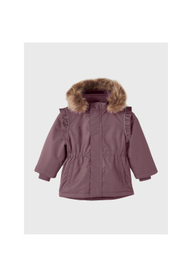 NAME IT Зимно яке 13202213 Розов Regular Fit - Pepit.bg