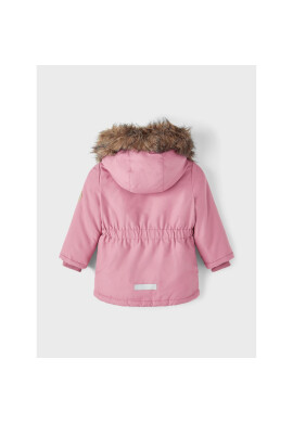NAME IT Зимно яке 13216492 Розов Regular Fit - Pepit.bg