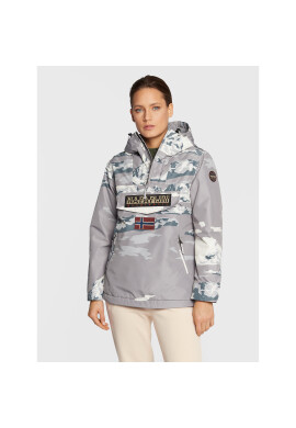 Napapijri Анорак Rainforest NP0A4GM7 Сив Regular Fit - Pepit.bg