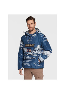 Napapijri Анорак Rainforest NP0A4GME Син Regular Fit - Pepit.bg