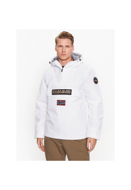 Napapijri Анорак Rainforest Winter 3 NP0A4GMC Бял Regular Fit - Pepit.bg