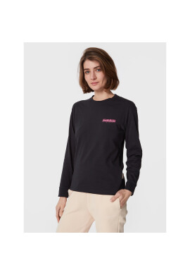 Napapijri Блуза S-Chalk NP0A4GL9 Черен Regular Fit - Pepit.bg