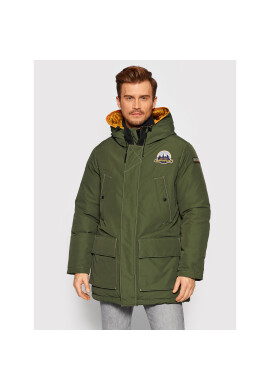 Napapijri Парка Asther NP0A4FLI Зелен Regular Fit - Pepit.bg