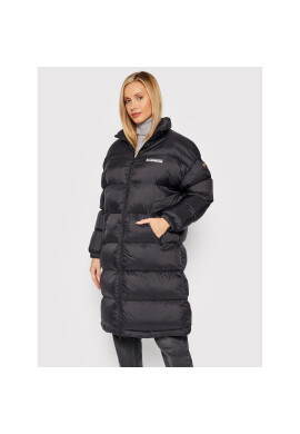 Napapijri Пухено яке A-Box NP0A4FS1 Черен Regular Fit - Pepit.bg