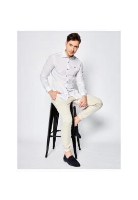 Napapijri Риза Gruaro NP0A4E2WF Бял Slim Fit - Pepit.bg