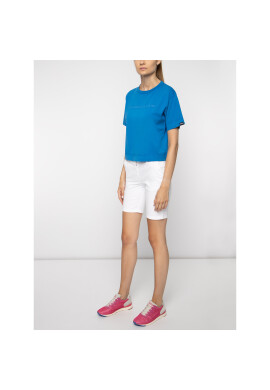 Napapijri Тишърт Sait Cropped N0YINT Син Oversize - Pepit.bg