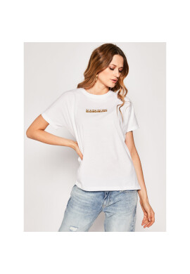 Napapijri Тишърт Sione NP0A4E3S Бял Regular Fit - Pepit.bg