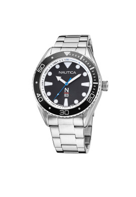 Nautica Часовник NAPFWF117 Сребрист - Pepit.bg