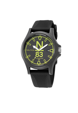 Nautica Часовник NAPJSS221 Черен - Pepit.bg