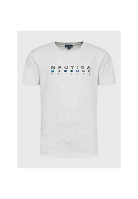 Nautica Тишърт Noah N1G00403 Сив Regular Fit - Pepit.bg