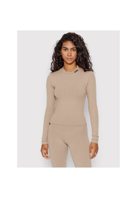 NEBBIA Блуза 415 Кафяв Slim Fit - Pepit.bg