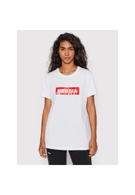 NEBBIA Тишърт 592 Бял Regular Fit - Pepit.bg