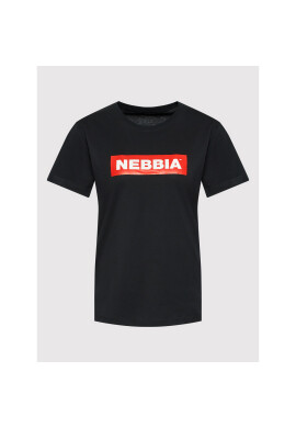 NEBBIA Тишърт 592 Черен Regular Fit - Pepit.bg