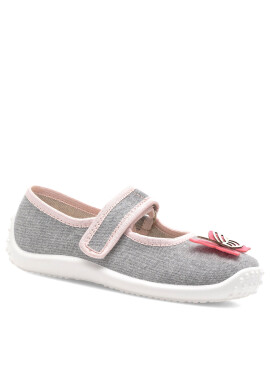 Nelli Blu Пантофи Balerinki motyl III Сив - Pepit.bg