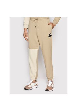 New Balance Долнище анцуг MP21550 Бежов Regular Fit - Pepit.bg