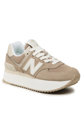 New Balance Сникърси WL574ZSM Кафяв - Pepit.bg