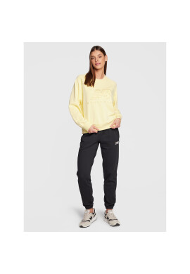 New Balance Суитшърт Athletics WT23501 Жълт Oversize - Pepit.bg