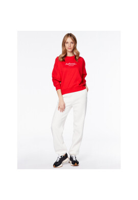 New Balance Суитшърт WT31557 Червен Regular Fit - Pepit.bg
