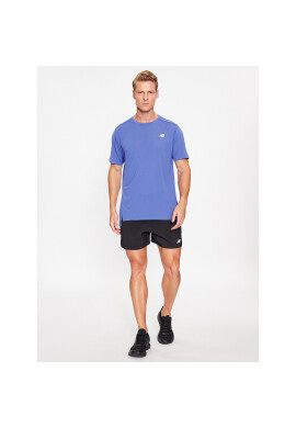 New Balance Тишърт Accelerate Short Sleeve MT23222 Син Regular Fit - Pepit.bg