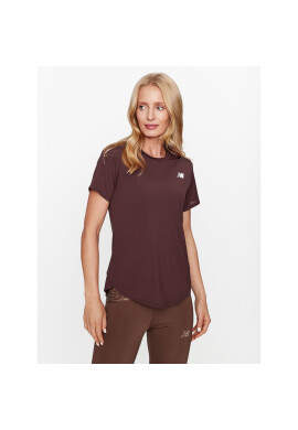 New Balance Тишърт Accelerate Short Sleeve Top WT23222 Червен Regular Fit - Pepit.bg