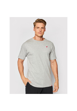 New Balance Тишърт MT01660 Сив Slim Fit - Pepit.bg