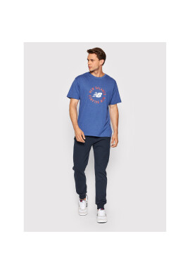New Balance Тишърт MT21901 Син Relaxed Fit - Pepit.bg