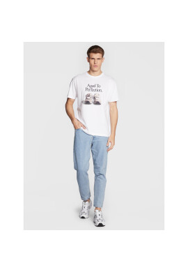 New Balance Тишърт MT23569 Бял Relaxed Fit - Pepit.bg