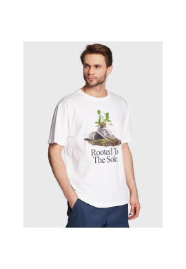 New Balance Тишърт MT23570 Бял Relaxed Fit - Pepit.bg