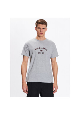 New Balance Тишърт MT31907 Сив Regular Fit - Pepit.bg