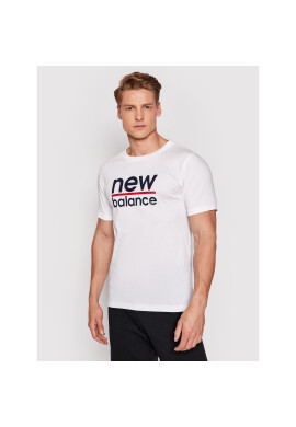 New Balance Тишърт Split MT11905 Бял Regular Fit - Pepit.bg